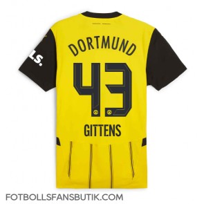 Borussia Dortmund Jamie Bynoe-Gittens #43 Replika Hemmatröja 2024-25 Kortärmad